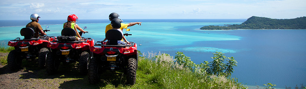 bora Bora aventures et activités sur terre